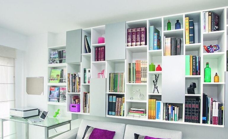 8 ideas para armar libreros creativos para tu dormitorio