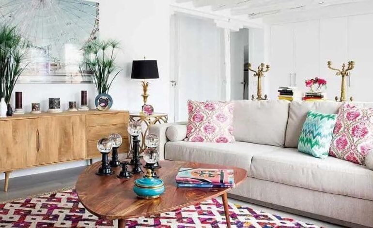 Decoración boho chic para el living: Conoce 8 ideas únicas para tu sala