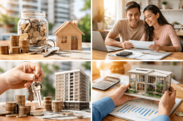 Planificación de finanzas personales para comprar el primer departamento en 2026, con ahorro, análisis de presupuesto y proyección de vivienda.
