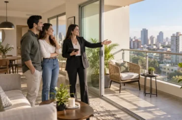 Departamento con balcón o terraza antes de comprar.